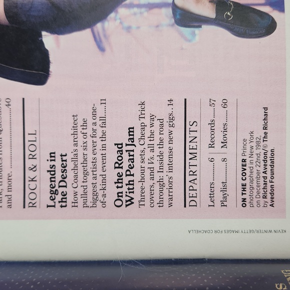 PRINCE ROLLING STONE Issue 1261, May 19, 2016, Mint Condition - Picture 7 of 16